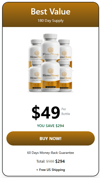 memohoney 6 bottles price